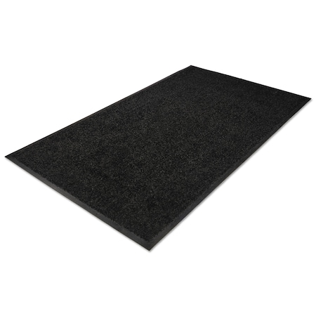 Guardian Floor Protection Floor Mat, 0.38" Thick, Black, 48 in W x 72 in L 94040635